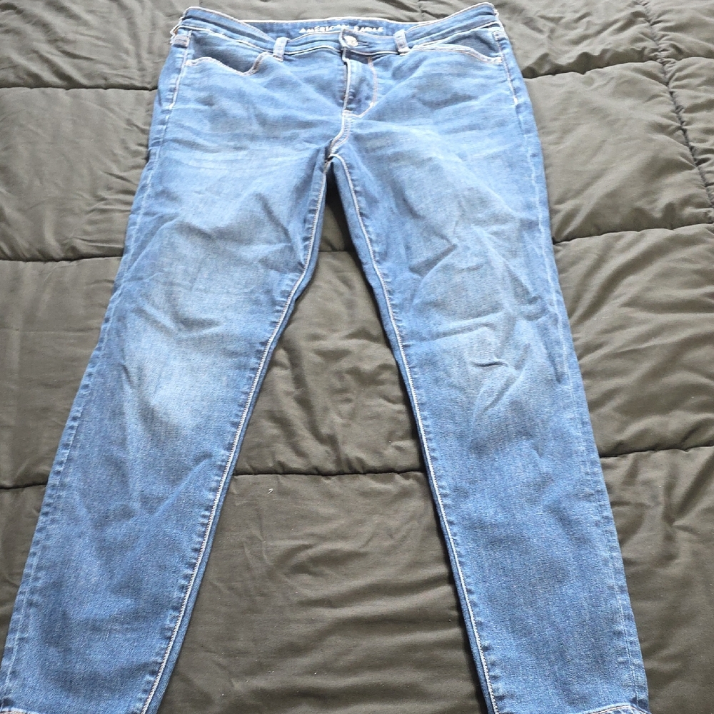 American Eagle Womens High Rise Jegging 14 Reg.